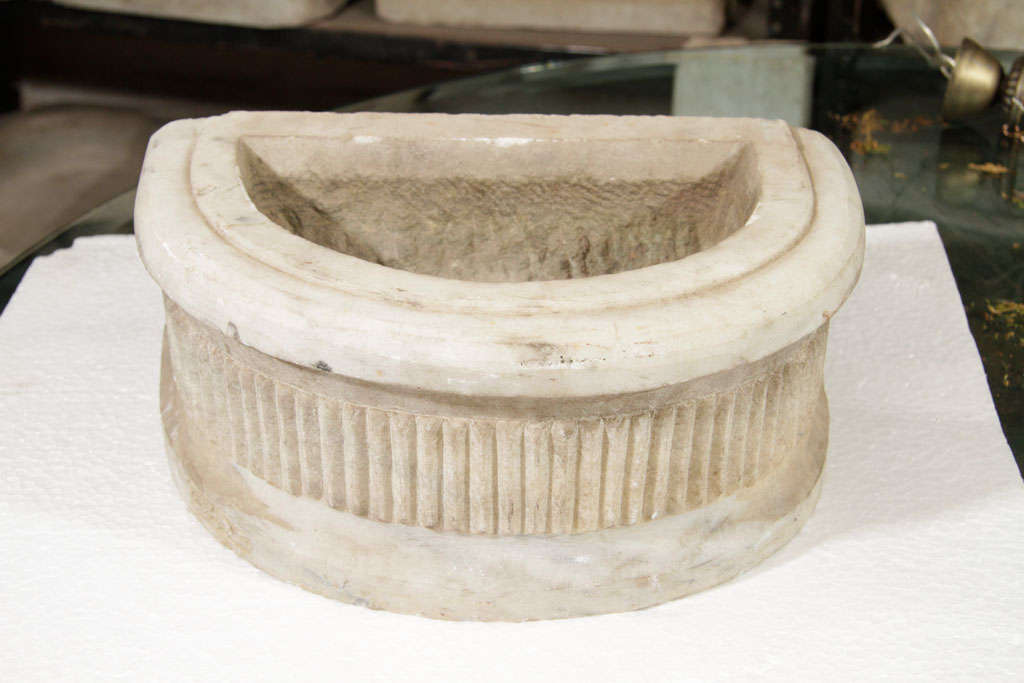 Marble planter